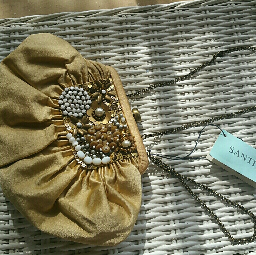 Marco Santi Hand Beaded Evening Clutch